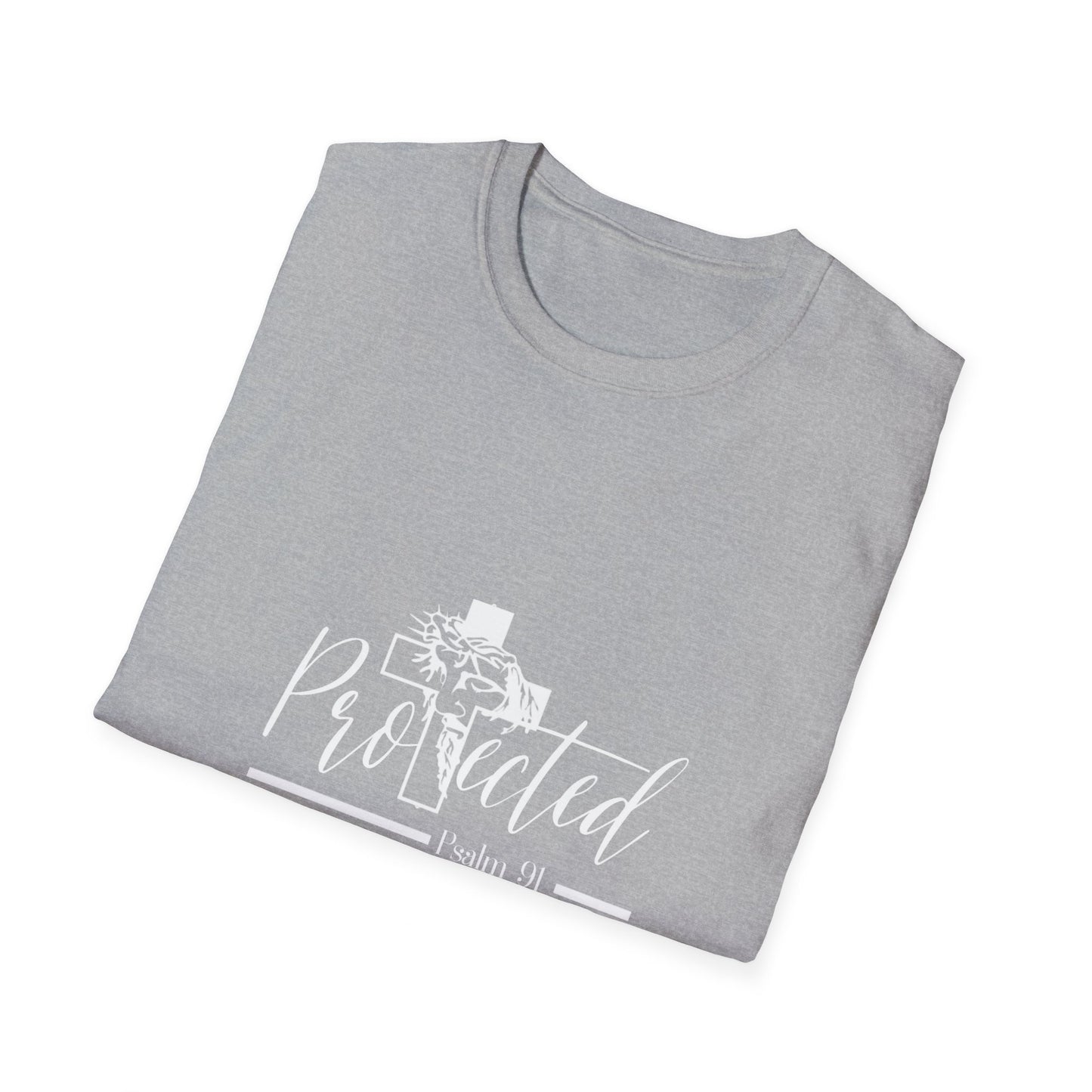 Unyielding Strength from Psalm 91 Unisex Softstyle T-Shirt