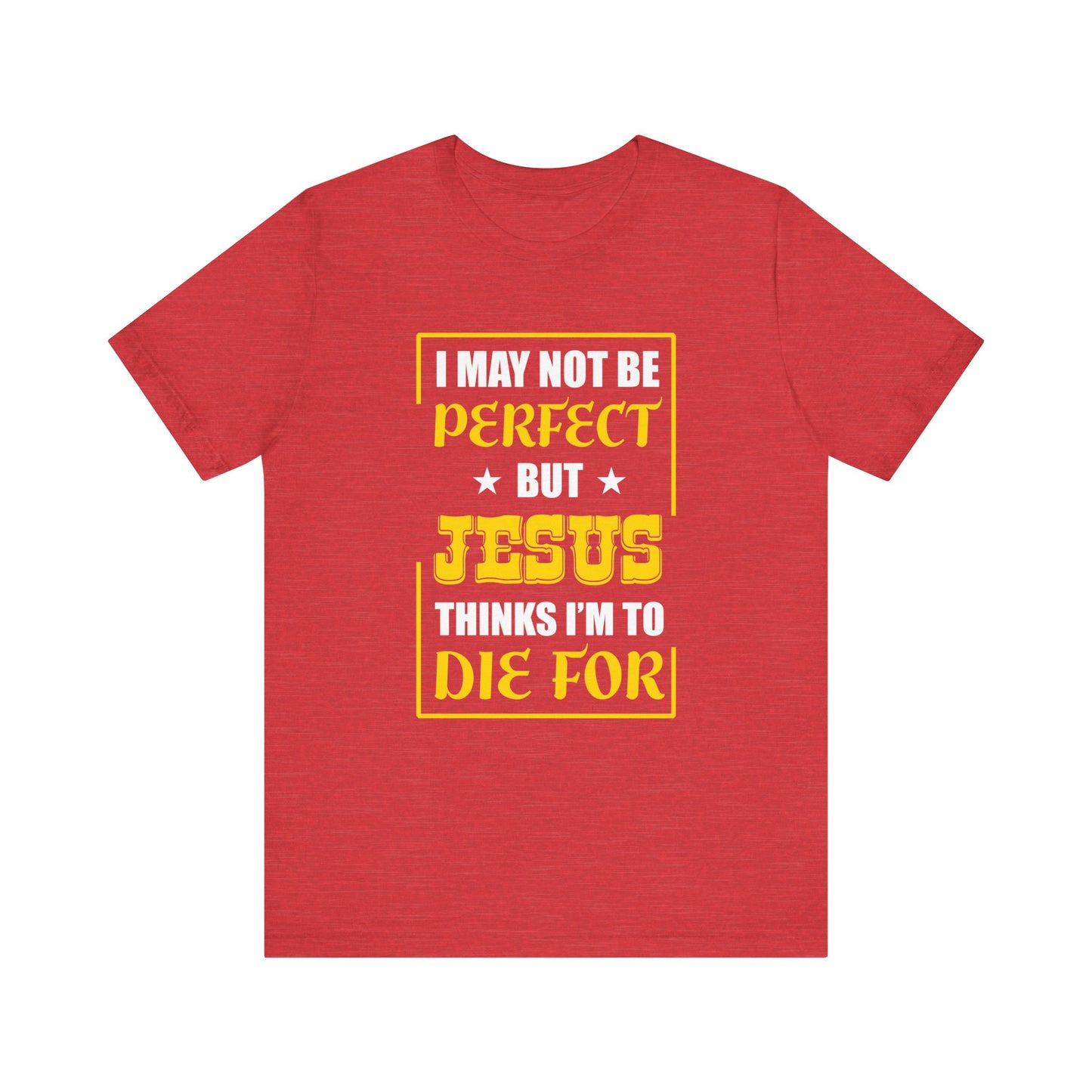Unisex Jersey Short Sleeve Tee