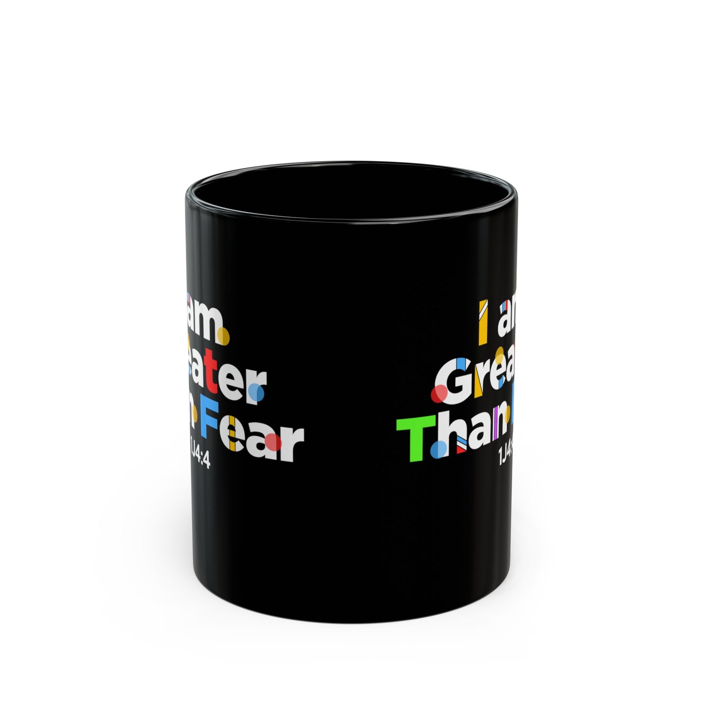 11oz Black Mug