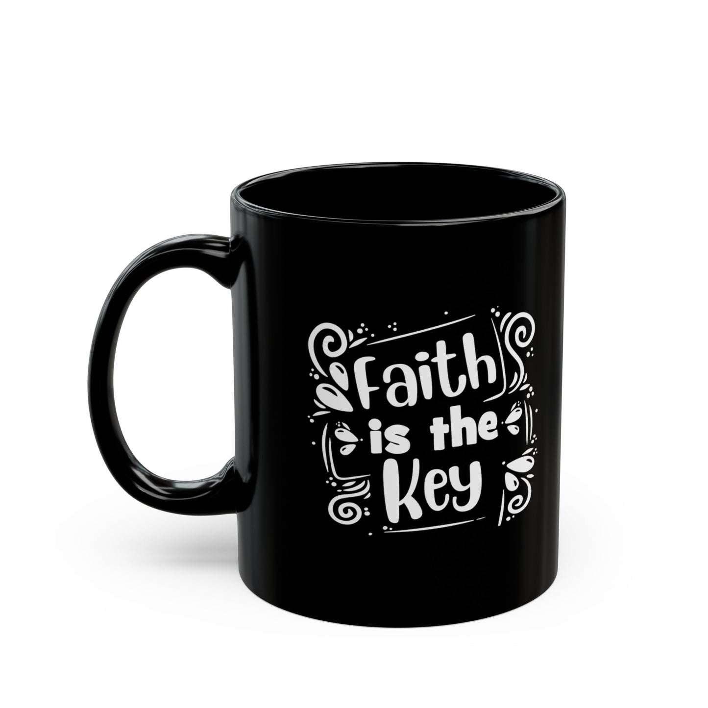 11oz Black Mug