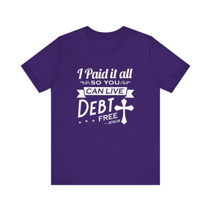 Unisex Jersey Short Sleeve Tee
