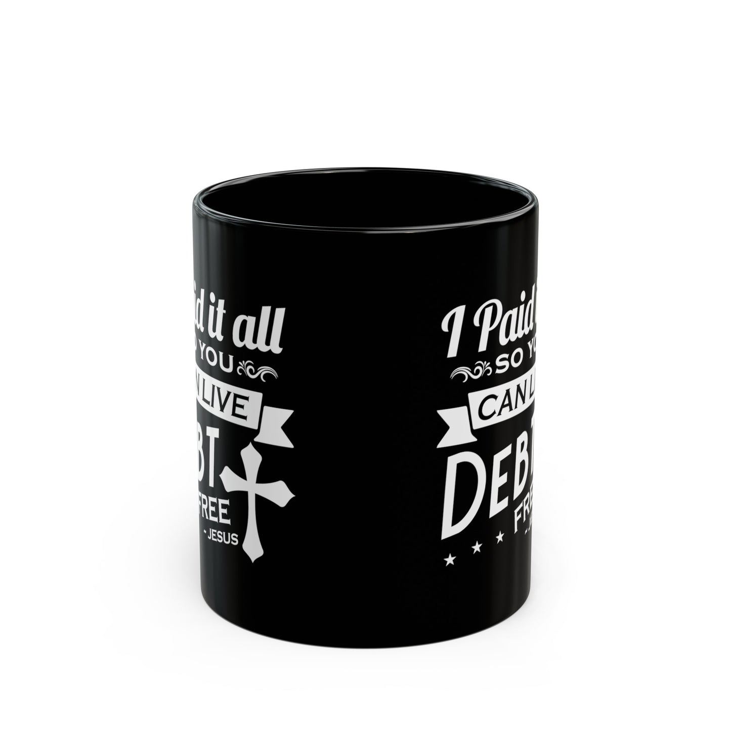 11oz Black Mug