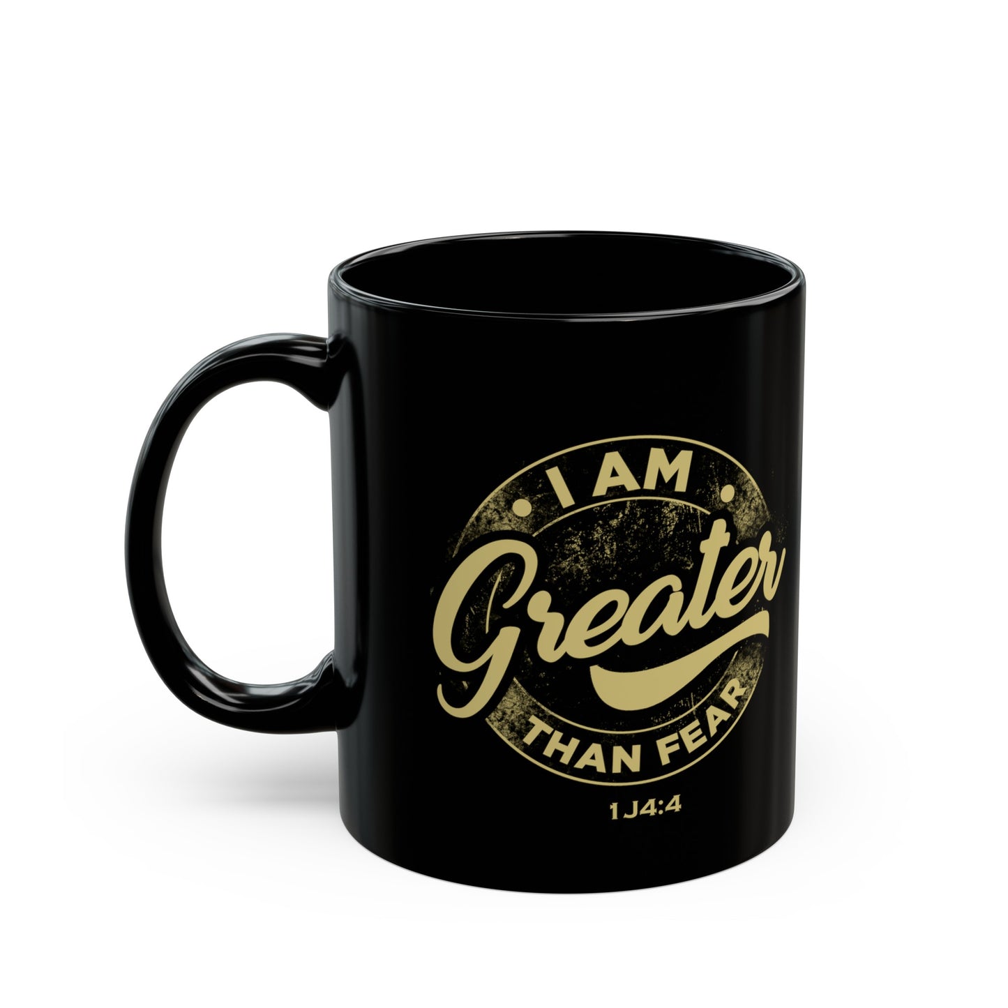 11oz Black Mug