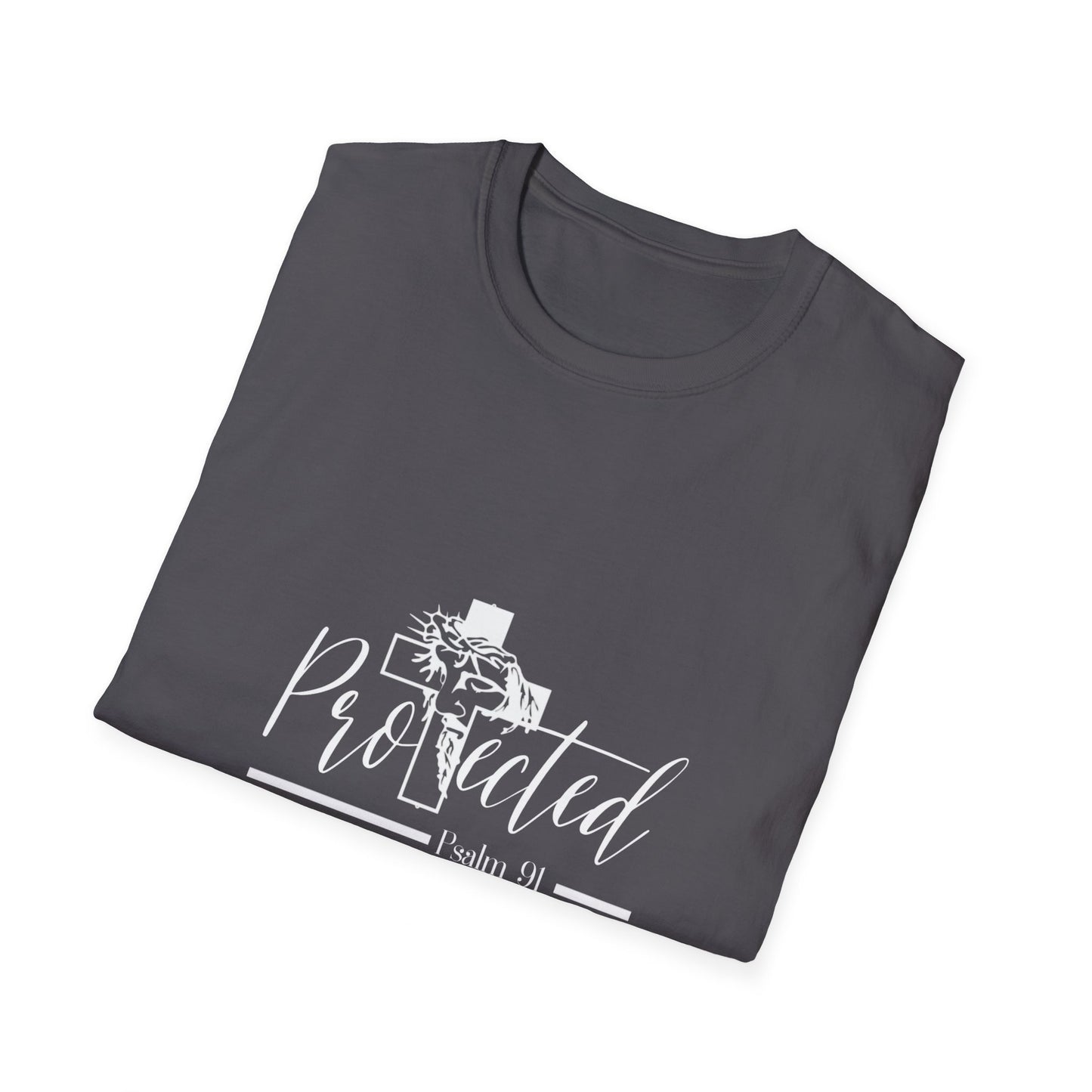 Unyielding Strength from Psalm 91 Unisex Softstyle T-Shirt