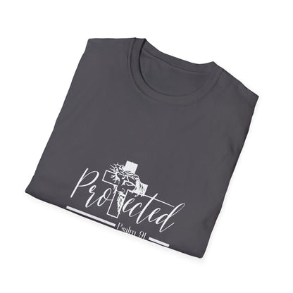 Unyielding Strength from Psalm 91 Unisex Softstyle T-Shirt