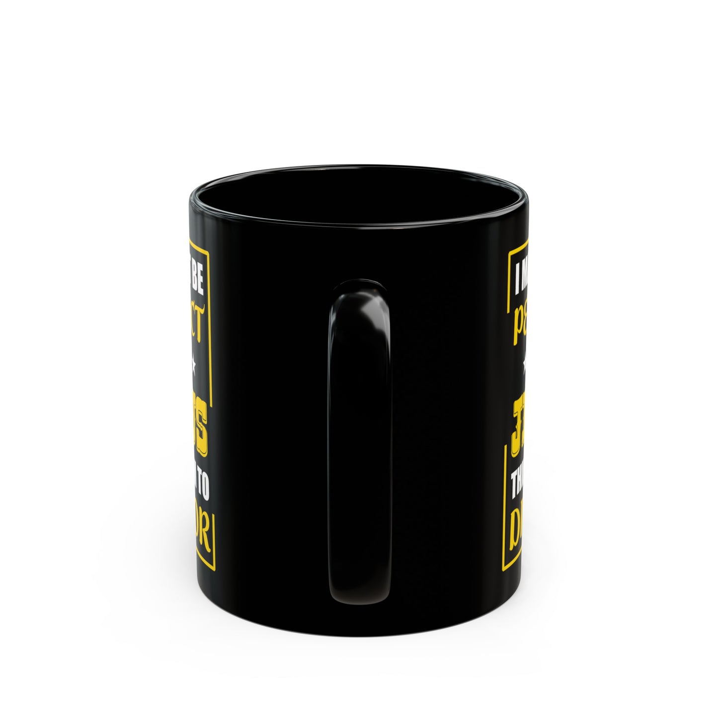 11oz Black Mug
