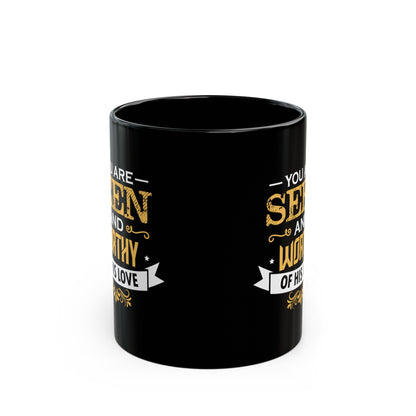11oz Black Mug