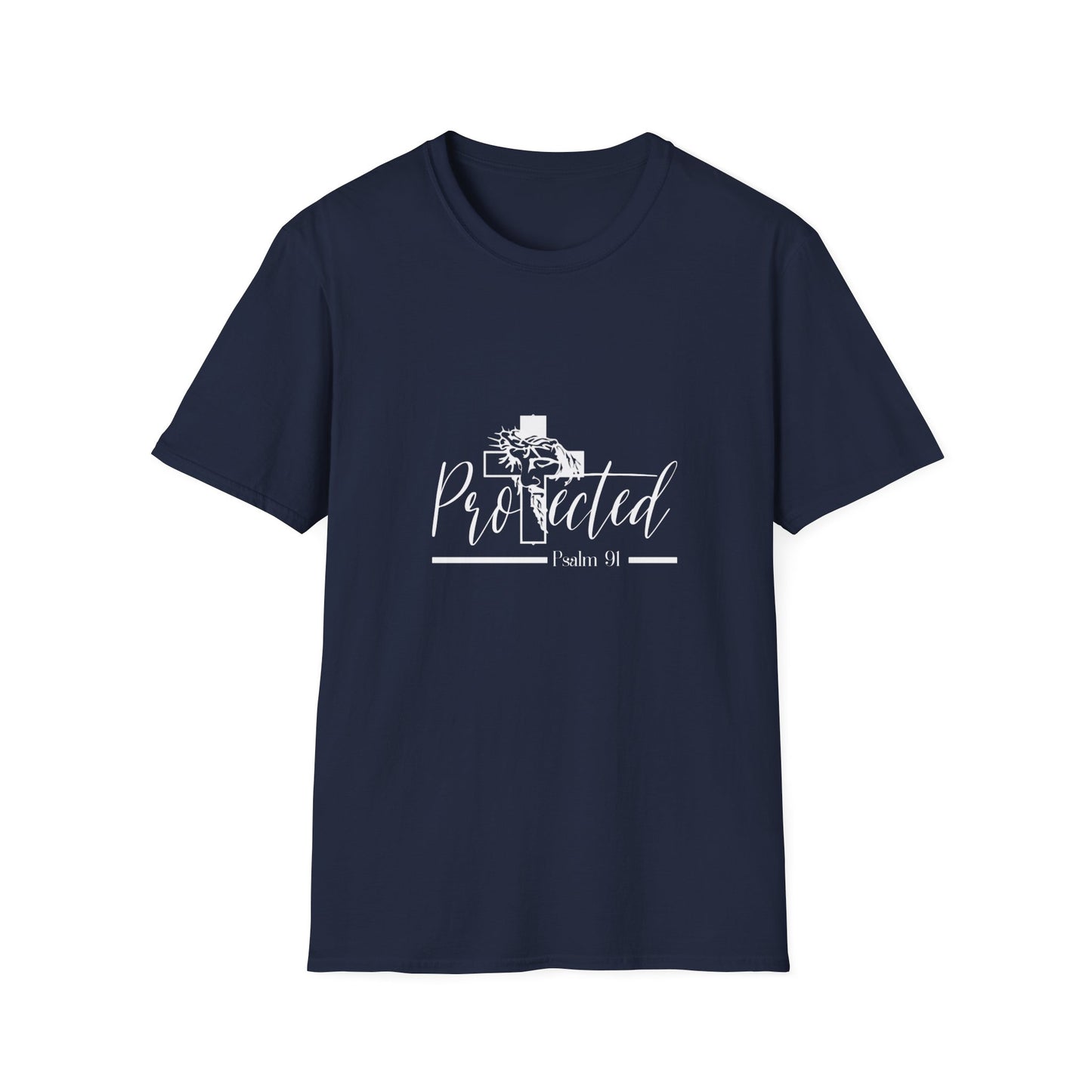 Unyielding Strength from Psalm 91 Unisex Softstyle T-Shirt