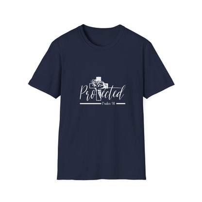 Unyielding Strength from Psalm 91 Unisex Softstyle T-Shirt