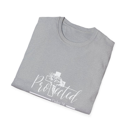 Unyielding Strength from Psalm 91 Unisex Softstyle T-Shirt