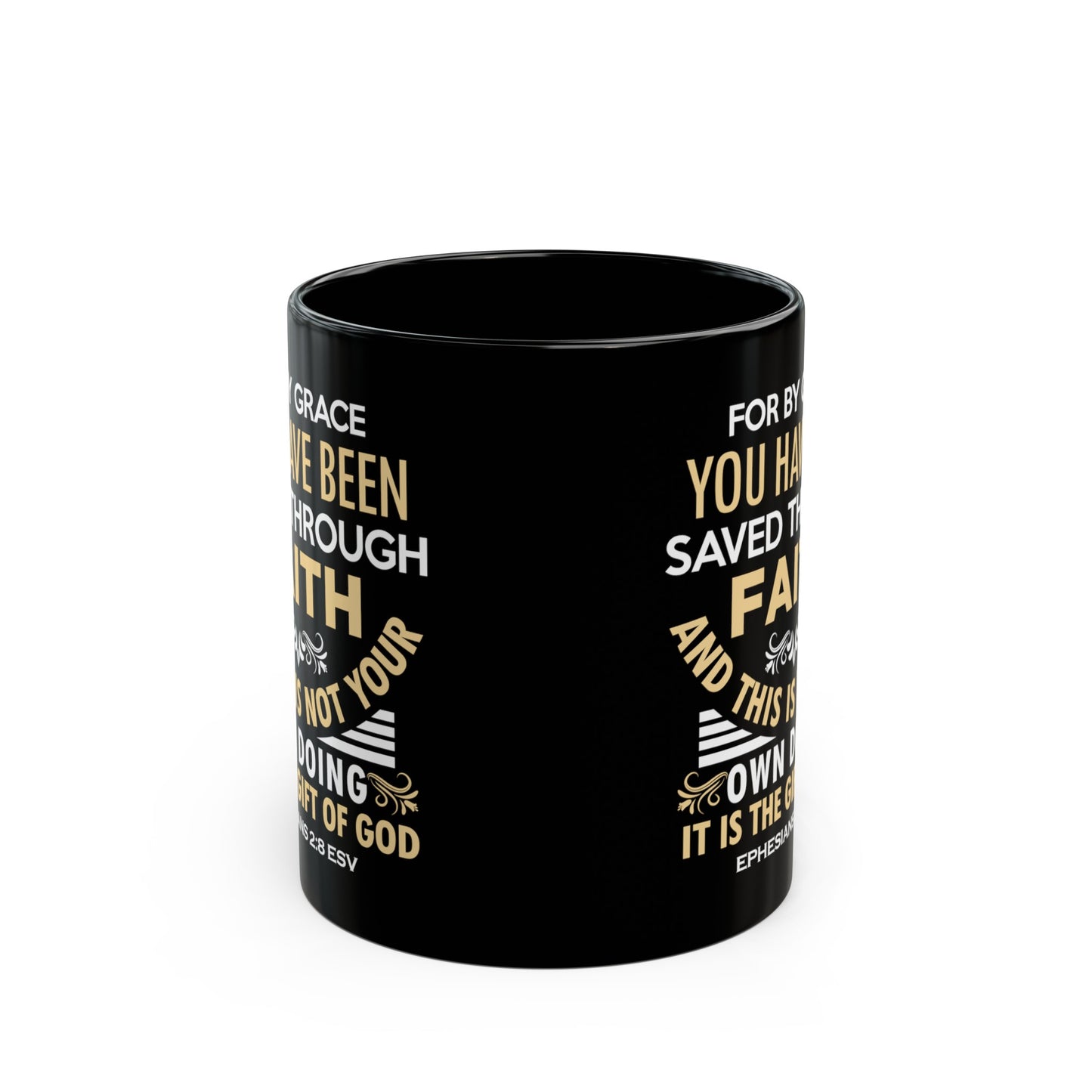11oz Black Mug