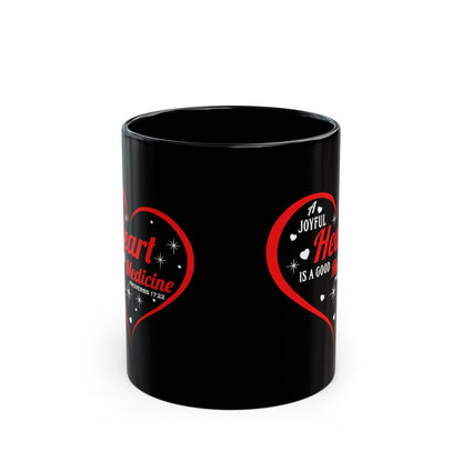 11oz Black Mug