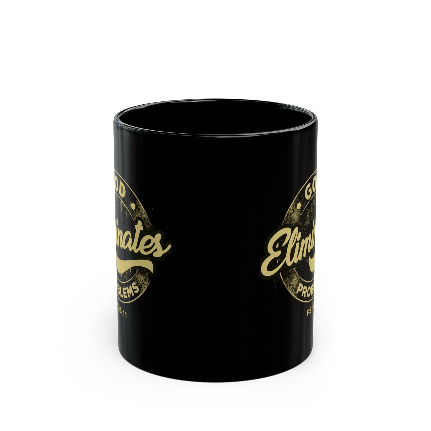 11oz Black Mug