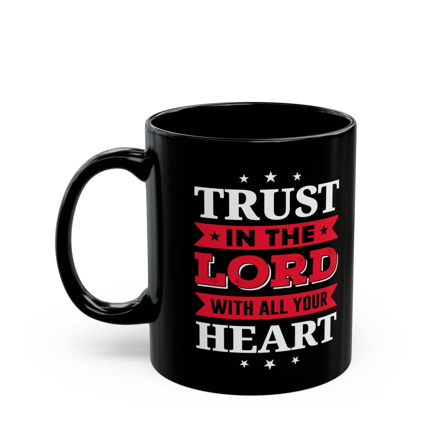 11oz Black Mug