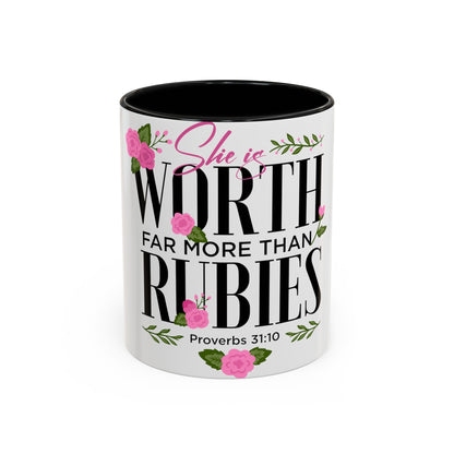 Proverbs 31:10 Coffee Mug, 11oz