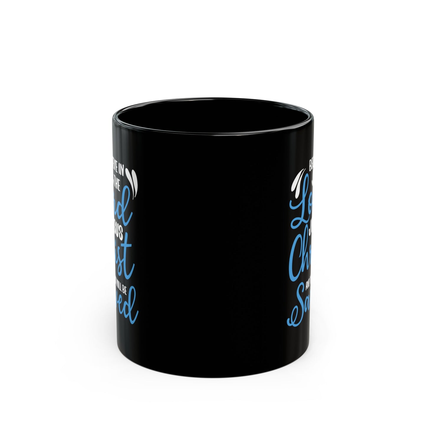 11oz Black Mug