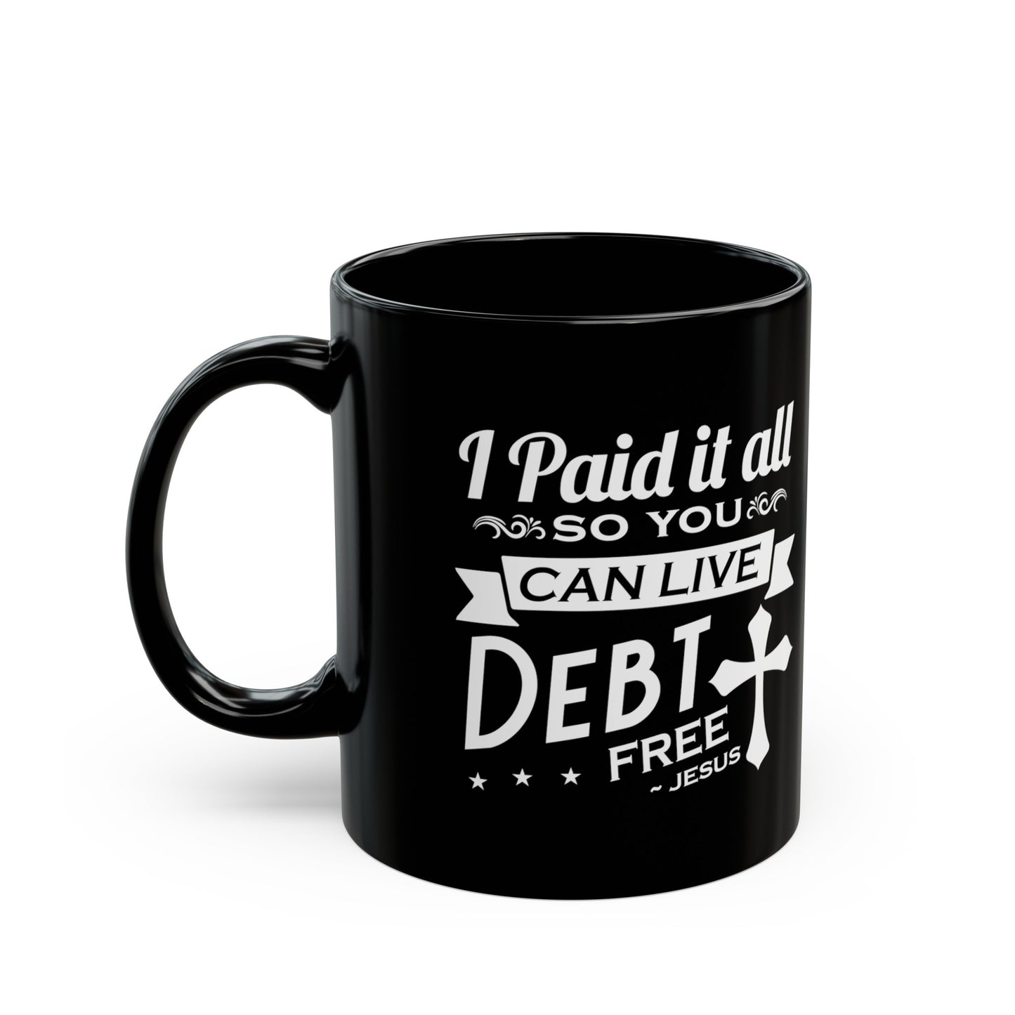 11oz Black Mug