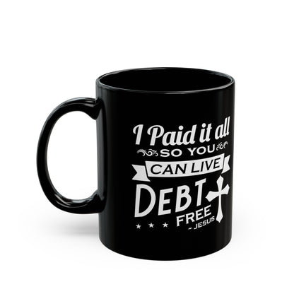 11oz Black Mug