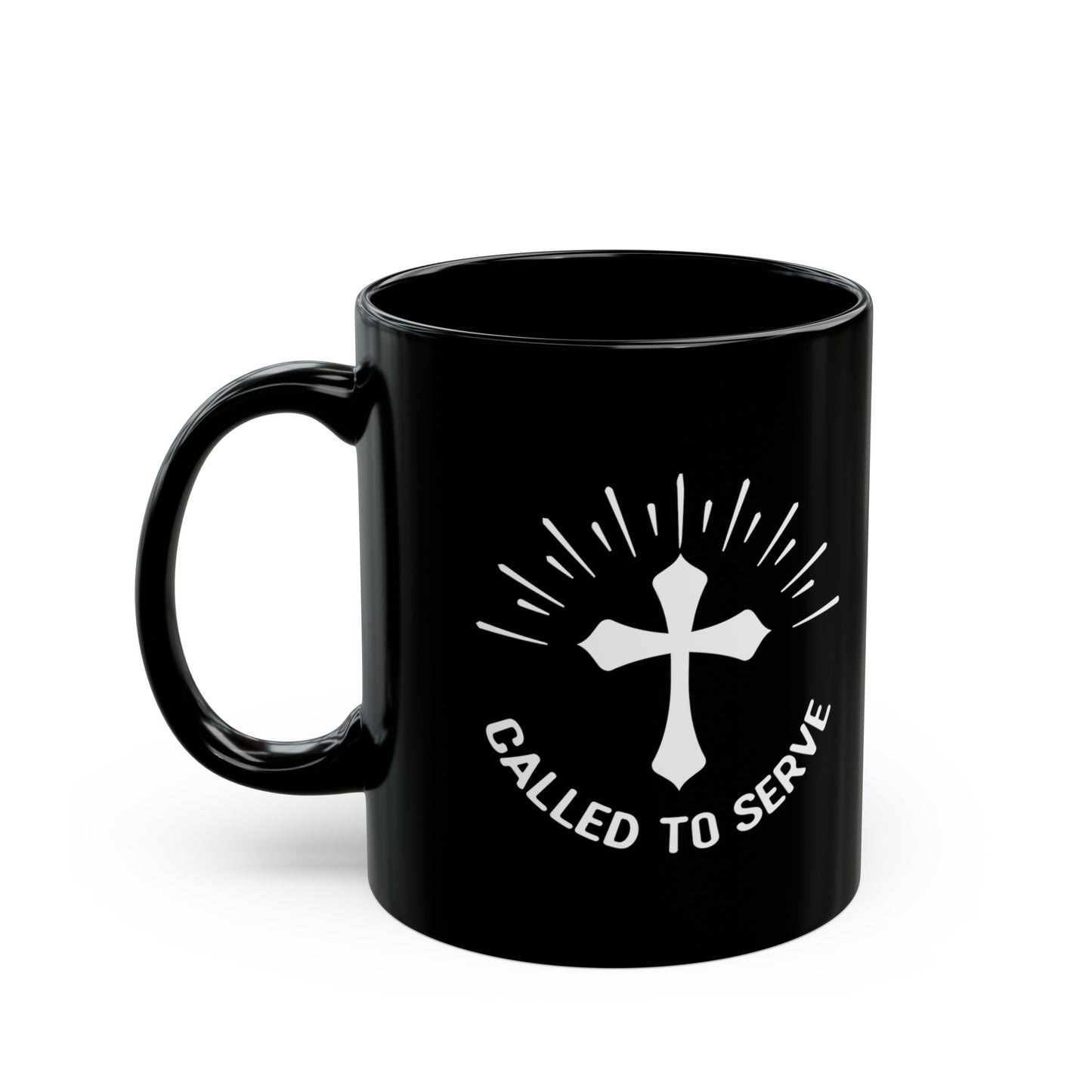 11oz Black Mug