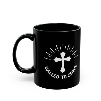 11oz Black Mug