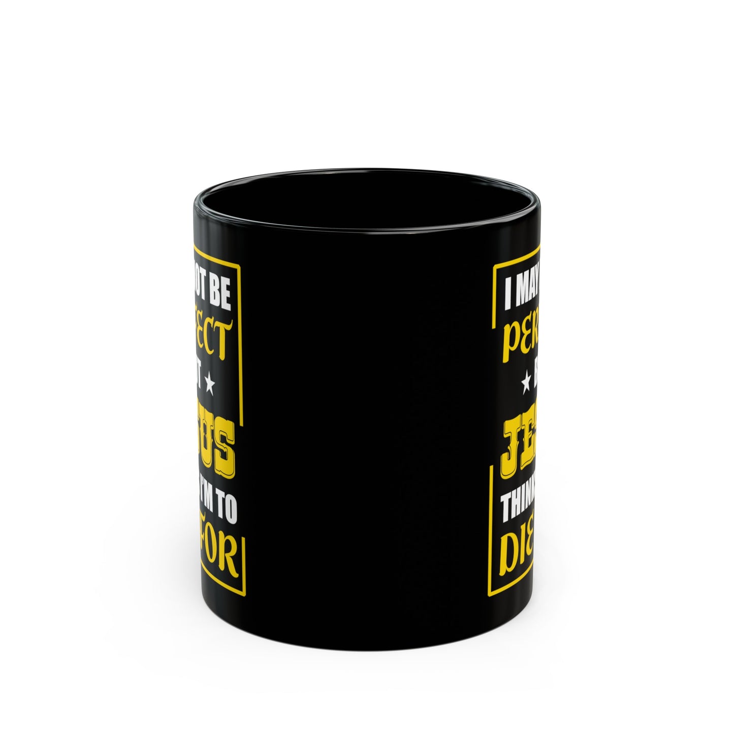 11oz Black Mug