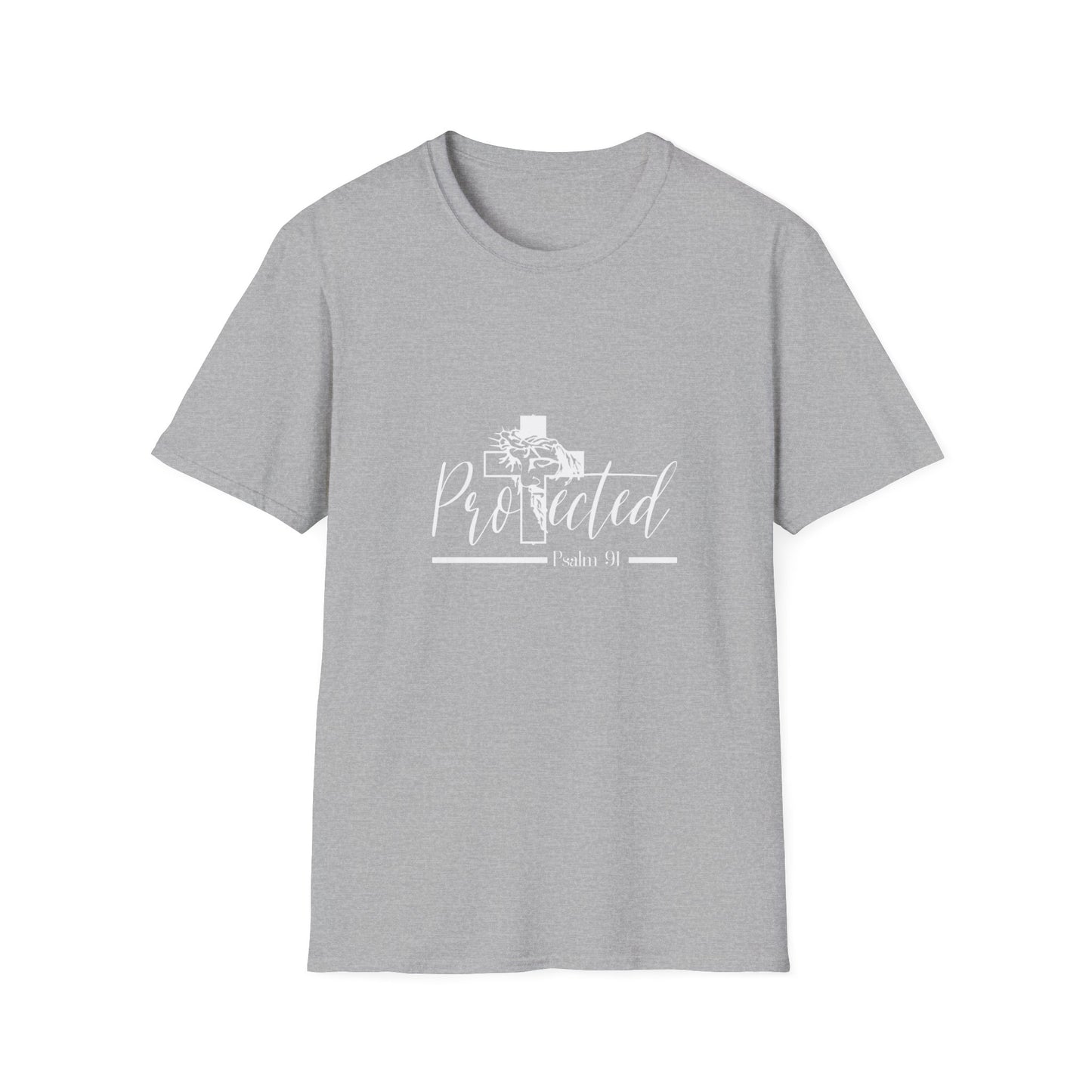 Unyielding Strength from Psalm 91 Unisex Softstyle T-Shirt
