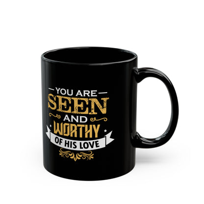 11oz Black Mug