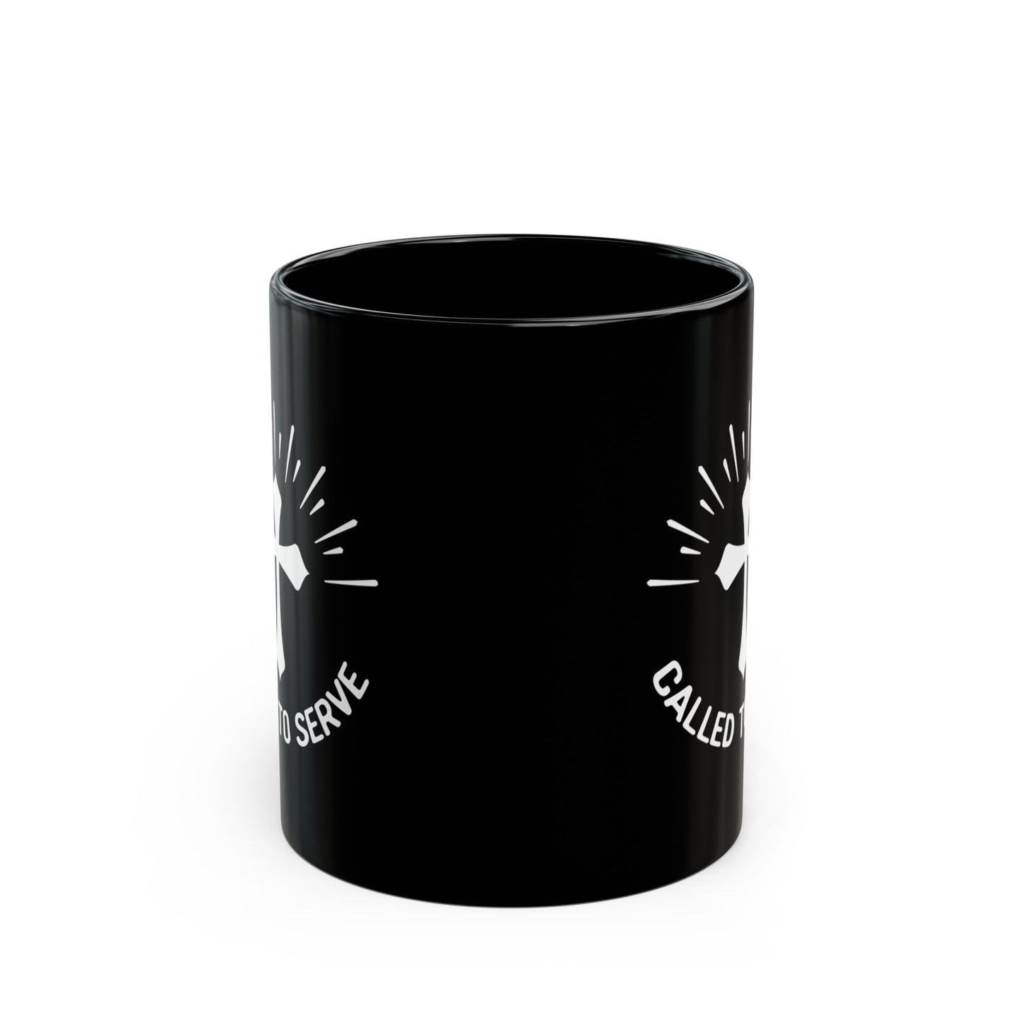 11oz Black Mug