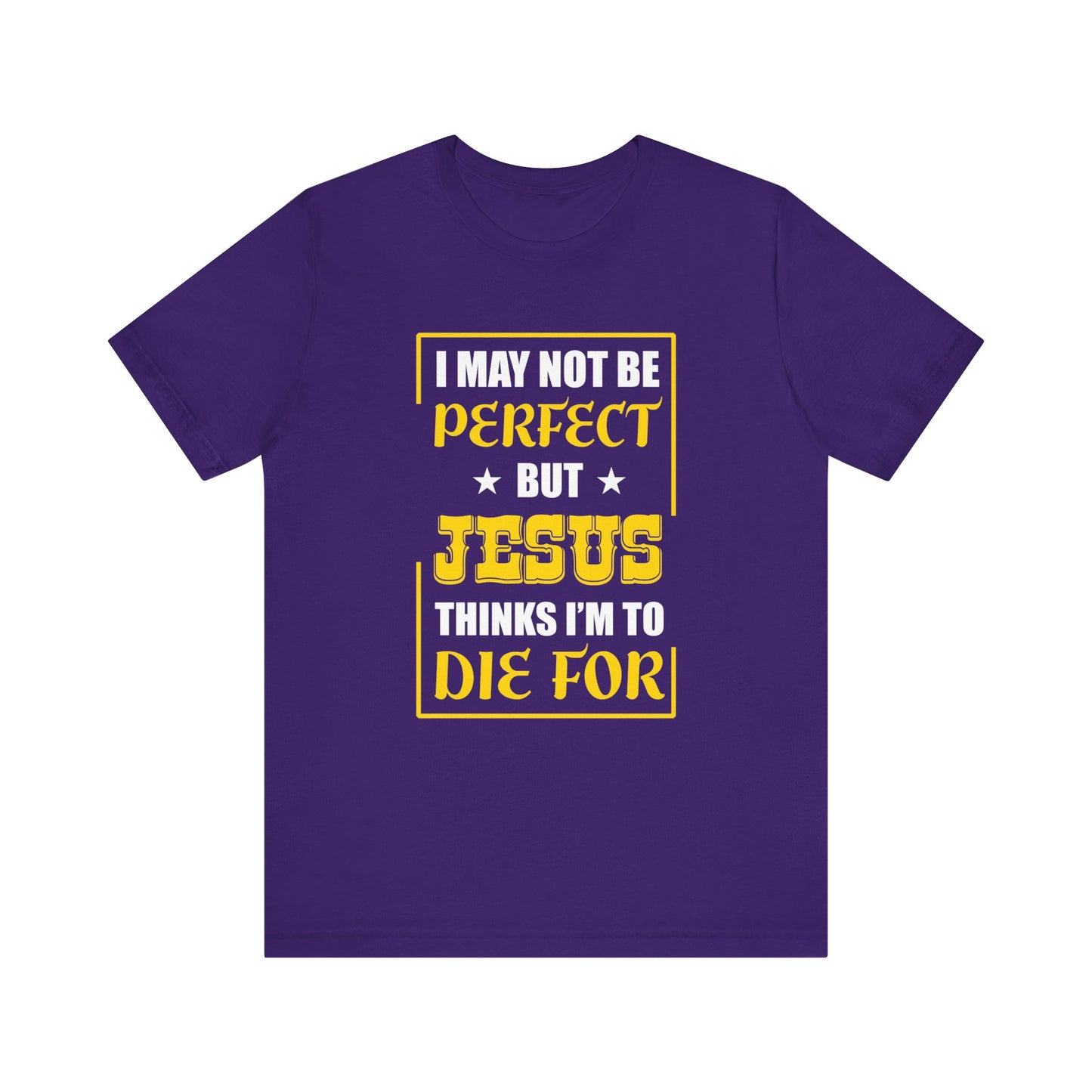 Unisex Jersey Short Sleeve Tee