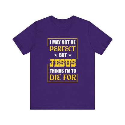 Unisex Jersey Short Sleeve Tee