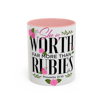 Proverbs 31:10 Coffee Mug, 11oz