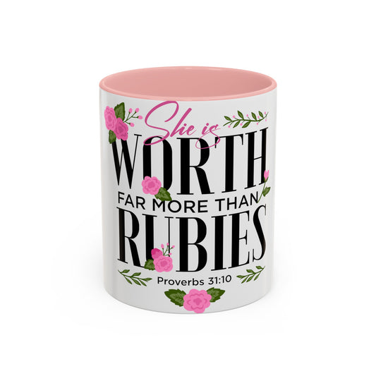 Proverbs 31:10 Coffee Mug, 11oz