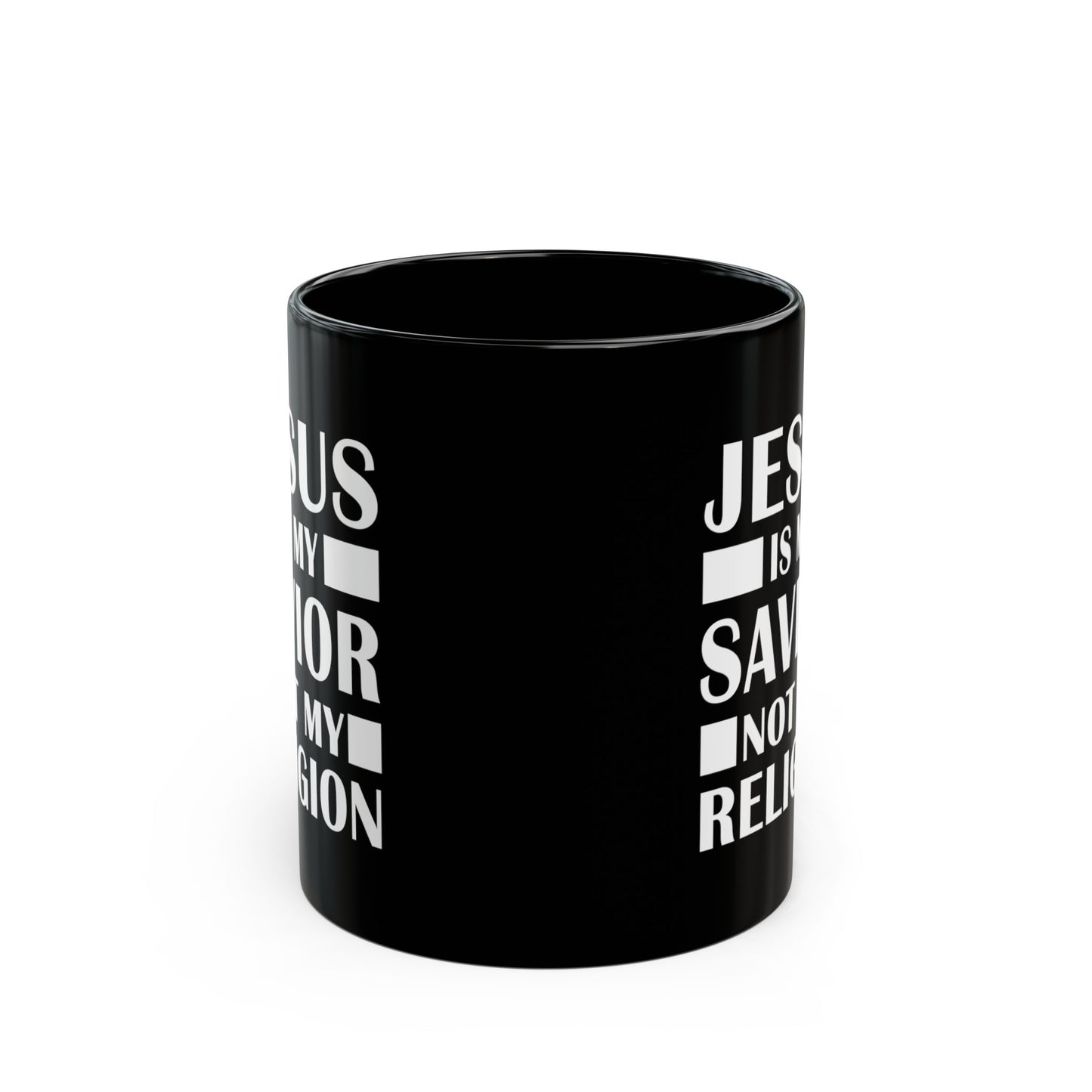 11oz Black Mug