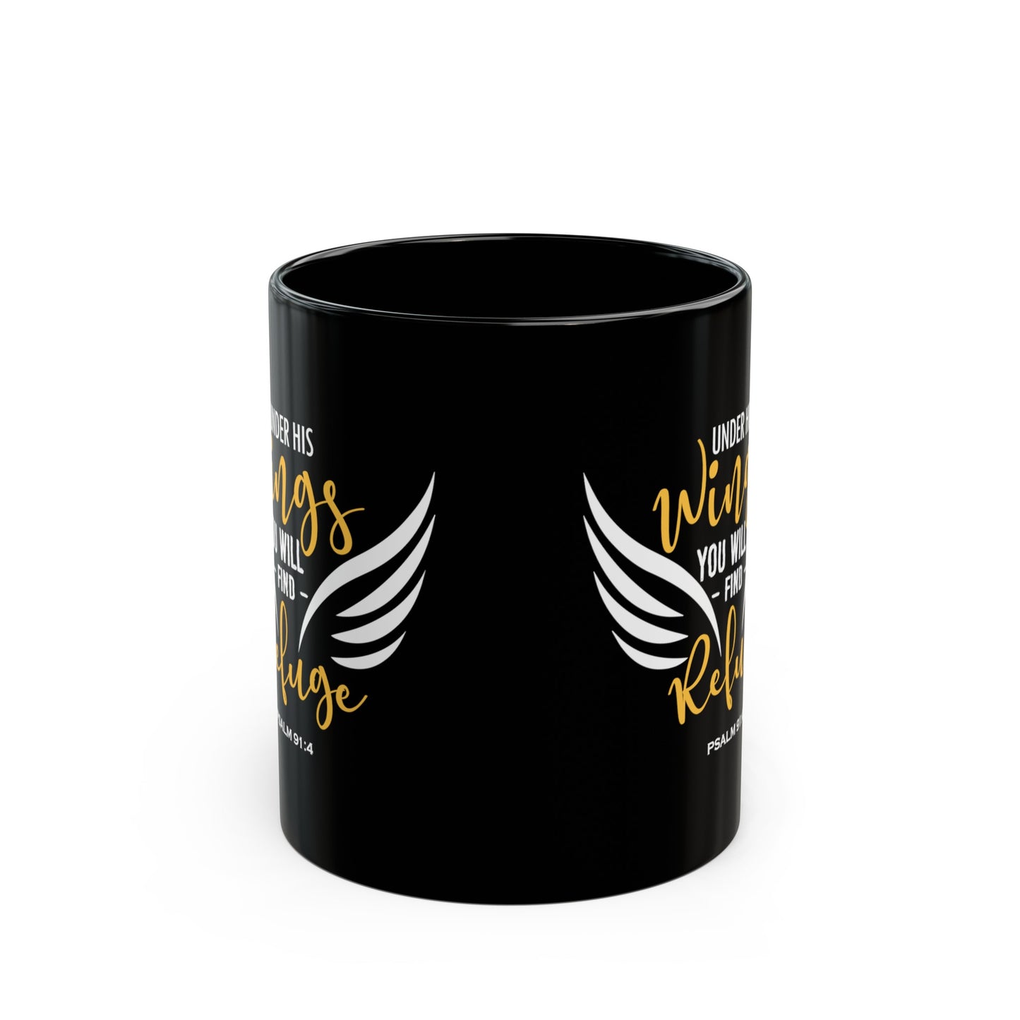 11oz Black Mug