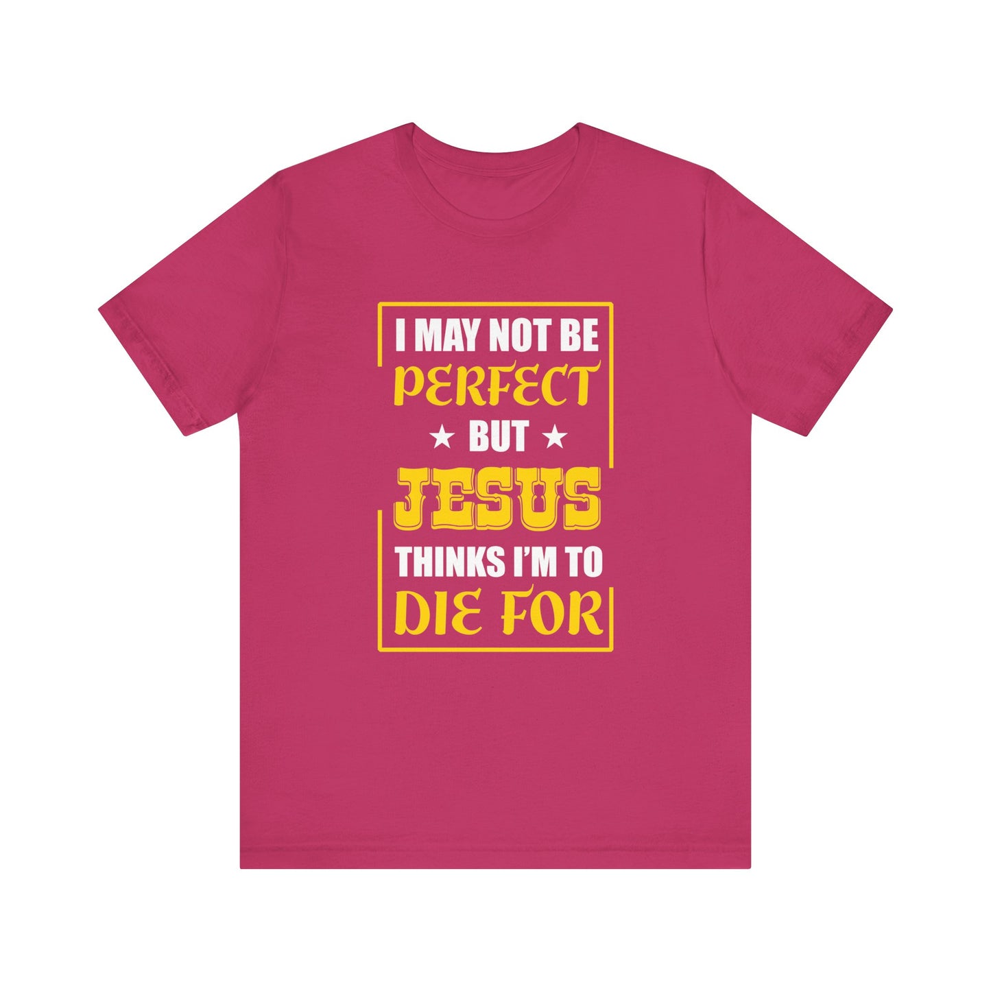 Unisex Jersey Short Sleeve Tee