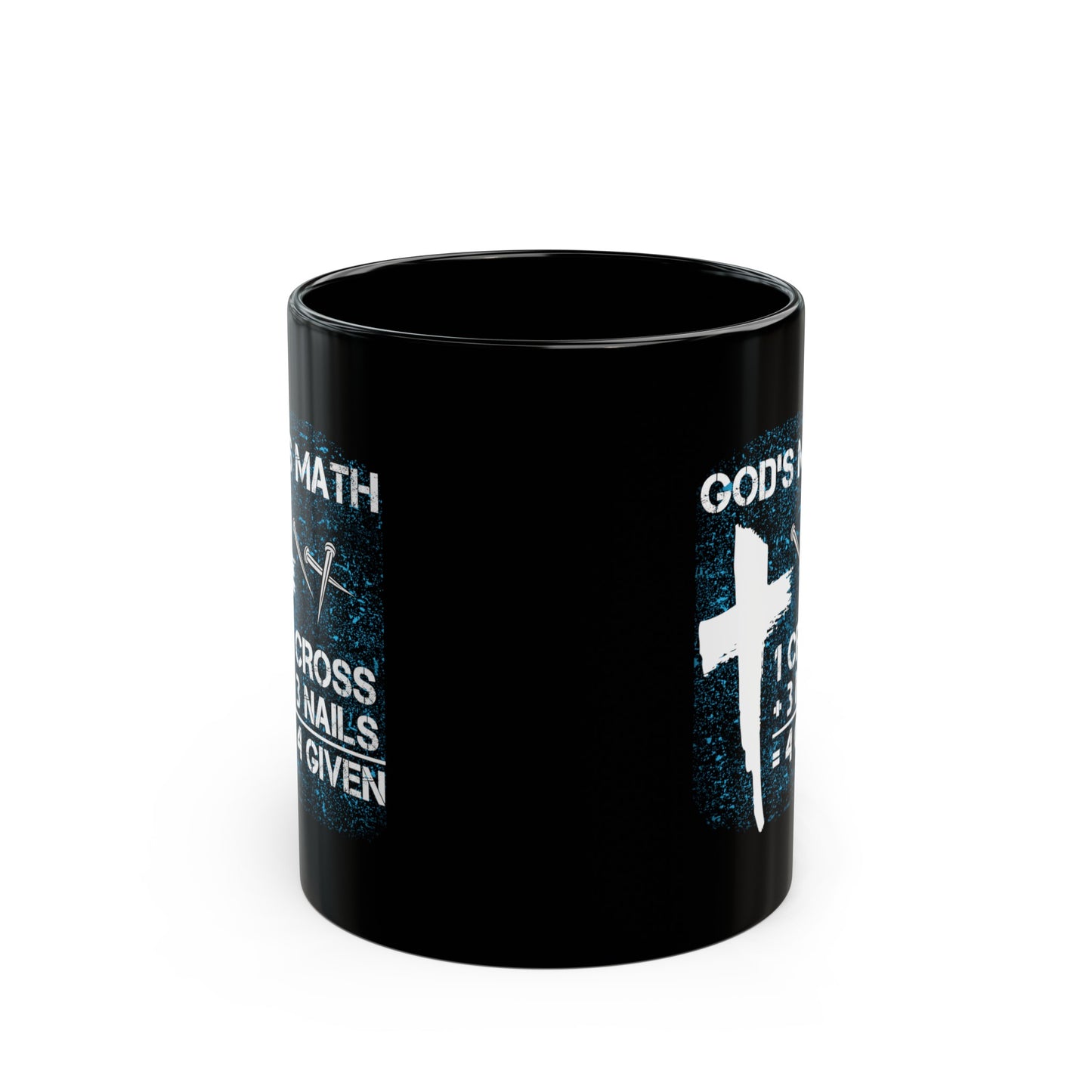 11oz Black Mug