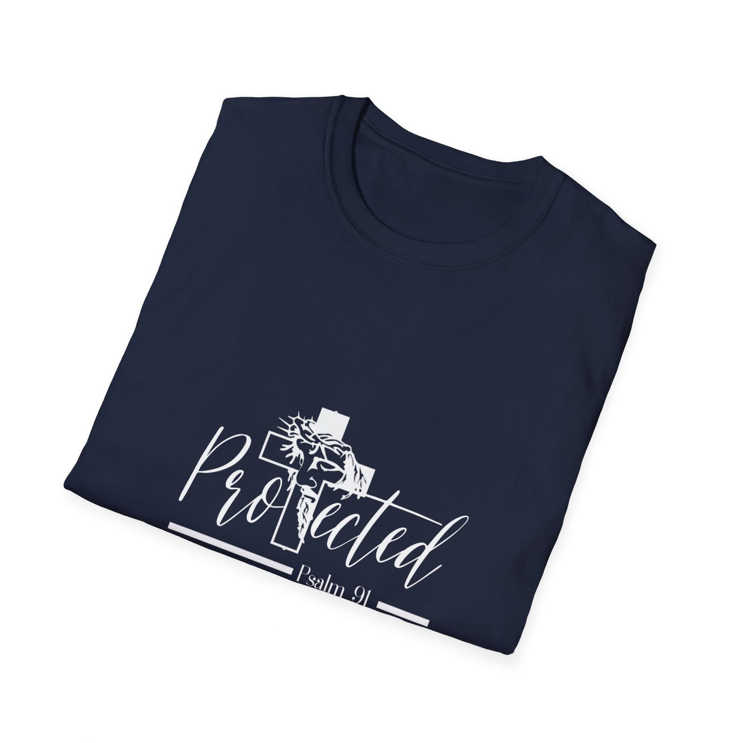 Unyielding Strength from Psalm 91 Unisex Softstyle T-Shirt