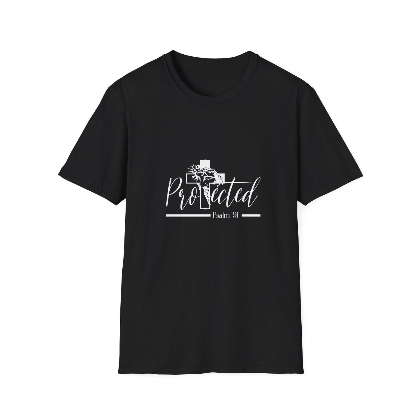 Unyielding Strength from Psalm 91 Unisex Softstyle T-Shirt