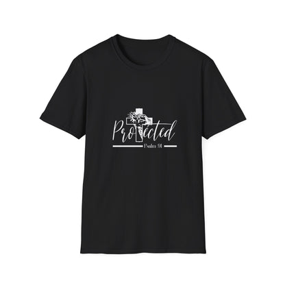 Unyielding Strength from Psalm 91 Unisex Softstyle T-Shirt