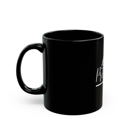 Sip in the Shelter of Psalm 91 11oz Black Mug