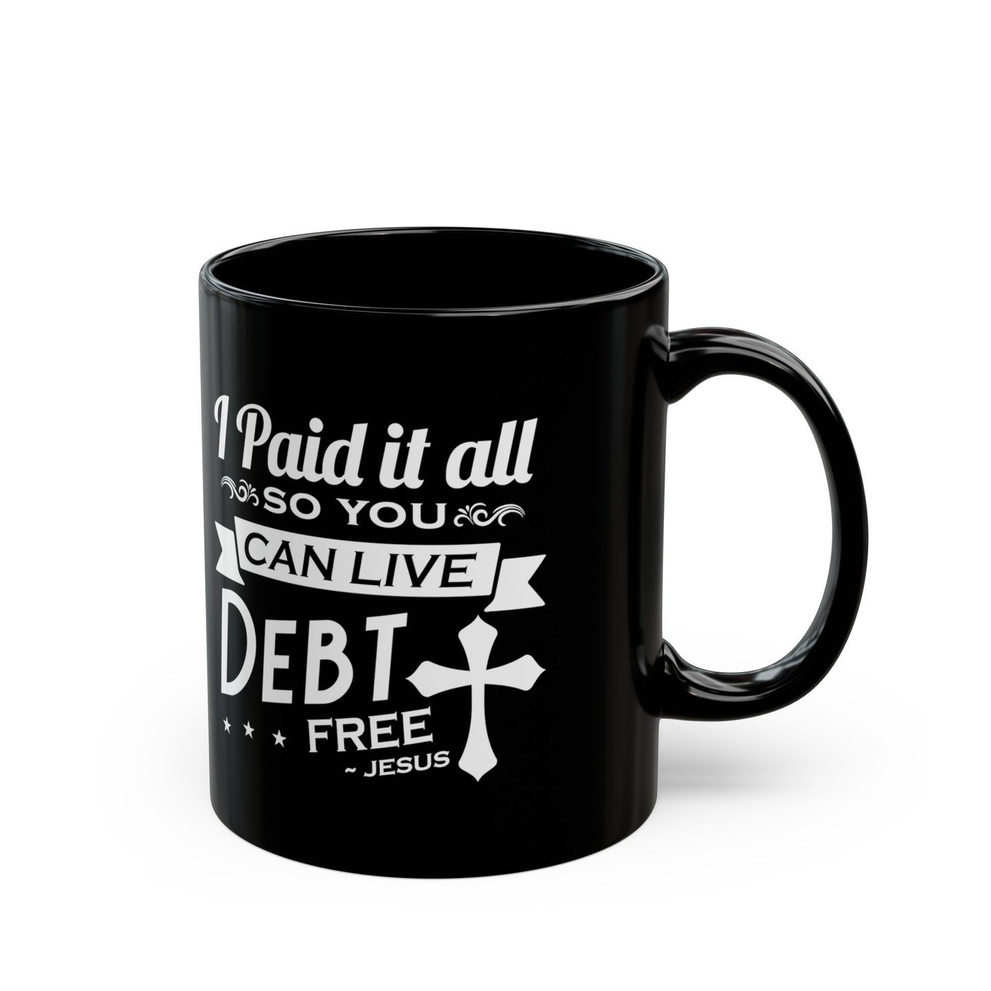 11oz Black Mug