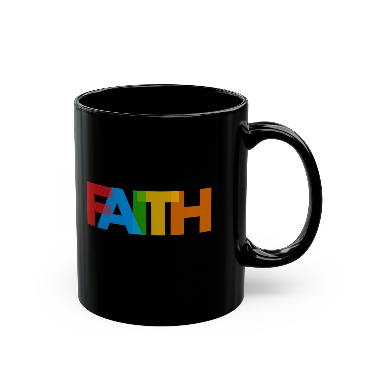 11oz Black Mug