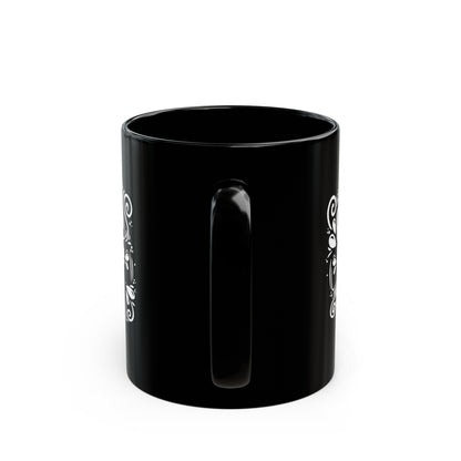 11oz Black Mug