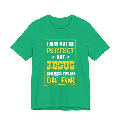 Unisex Jersey Short Sleeve Tee