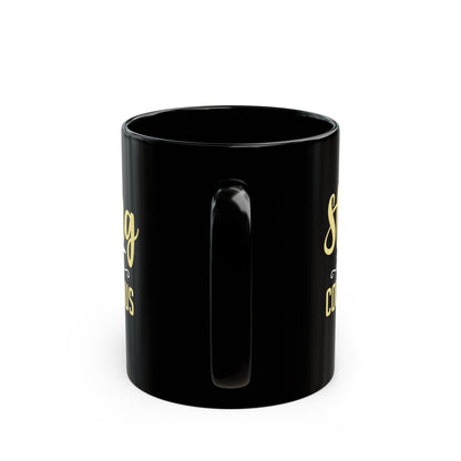 11oz Black Mug