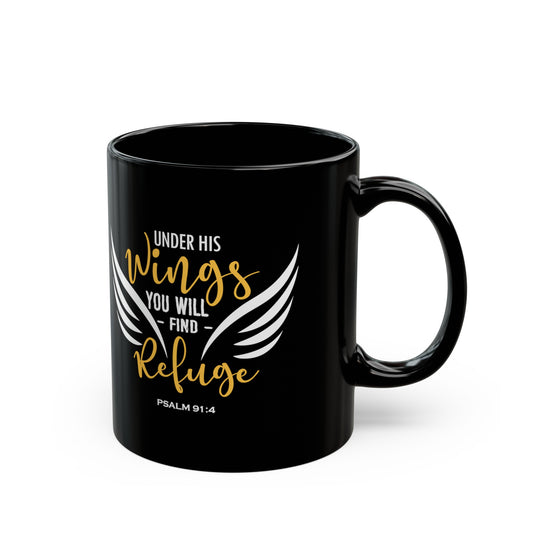 11oz Black Mug
