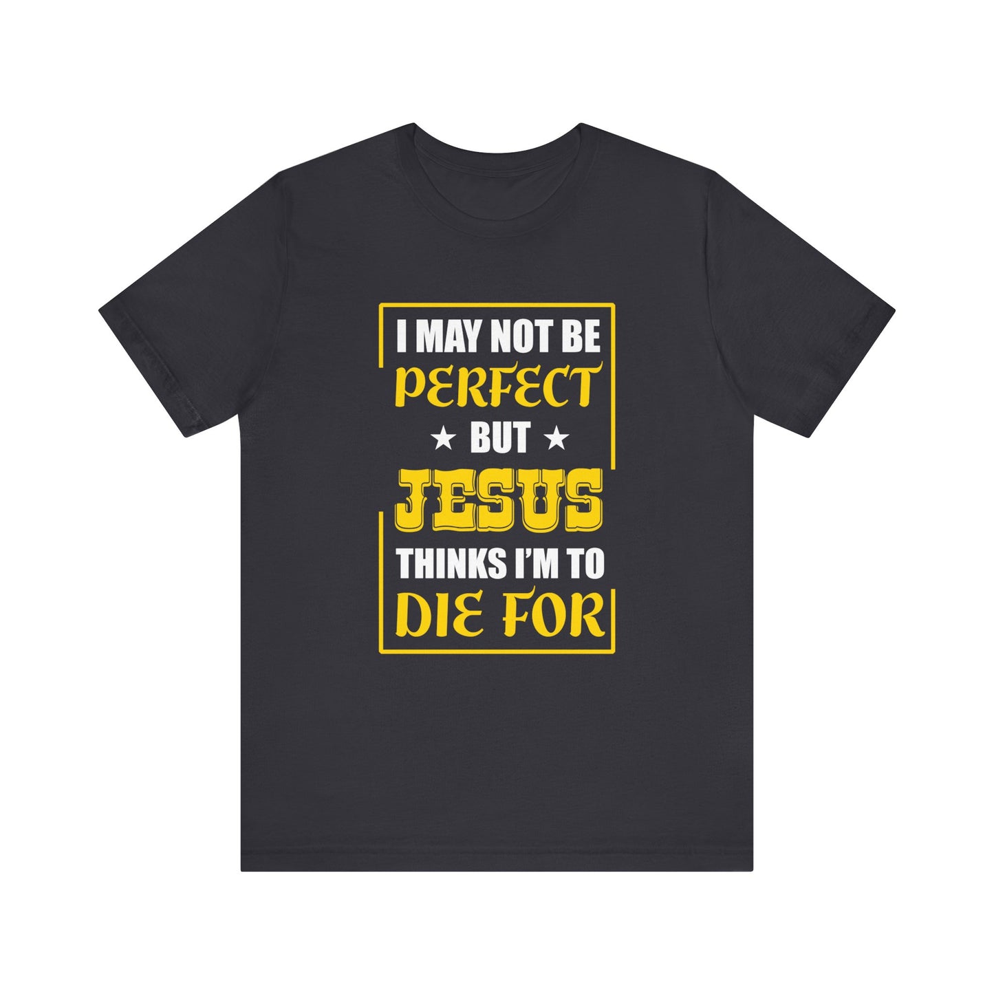 Unisex Jersey Short Sleeve Tee