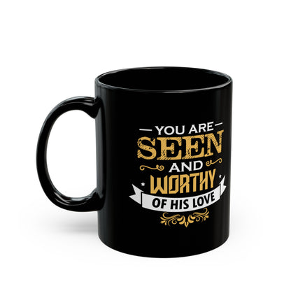 11oz Black Mug
